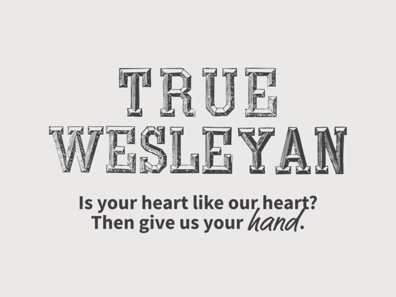 True Wesleyan Card & Pin